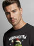 Sweatshirt Herren Weihnachtspullover Spruch Anti Weihnachten fällt aus Aufdruck Weihnachtsoutfit Männer Moonworks®preview