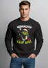 Sweatshirt Herren Weihnachtspullover Spruch Anti Weihnachten fällt aus Aufdruck Weihnachtsoutfit Männer Moonworks®preview