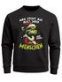 Sweatshirt Herren Weihnachtspullover Spruch Weihnachtsmuffel Aufdruck Weihnachtsoutfit Männer Moonworks®preview