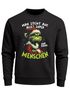 Sweatshirt Herren Weihnachtspullover Spruch Weihnachtsmuffel Aufdruck Weihnachtsoutfit Männer Moonworks®preview
