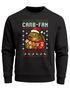 Sweatshirt Herren Weihnachtspullover Ugly XMAS Aufdruck Wortspiel Carb Fan Karpfen  Weihnachtsoutfit Lustig Männer Moonworks®preview