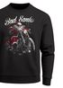 Sweatshirt Herren Weihnachtspullover Weihnachten Bad Santa Design Biker Spruch lustig XMAS Outfit Männer Moonworks®preview