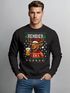Sweatshirt Herren Weihnachtspullover Weihnachtssweatshirt Rentier Bier Ugly XMAS Sweater Männer Moonworks®preview