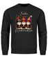 Sweatshirt Herren Weihnachtspullover Wichtel Aufdruck Frohe Weihnachten Weihnachtsoutfit Männer Moonworks®preview