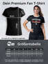 T-Shirt Damen Deutschland Trikot Fontprint Backprint personalisiert mit Name Wunschzahl Fußball WM 2026 Moonworkspreview