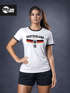 T-Shirt Damen Deutschland Trikot Fontprint Backprint personalisiert mit Name Wunschzahl Fußball WM Fußball-Sommer 2026 Moonworkspreview