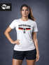 T-Shirt Damen Deutschland Trikot Fontprint Backprint personalisiert mit Name Wunschzahl Fußball WM Fußball-Sommer 2026 Moonworkspreview