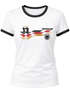T-Shirt Damen Fussball Deutschland Trikot personalisiert mit Name und Nummer Weltmeisterschaft 2026 Fanshirt Moonworkspreview