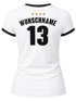 T-Shirt Damen Fussball Deutschland Trikot personalisiert mit Name und Nummer Weltmeisterschaft 2026 Fanshirt Moonworkspreview