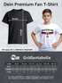 T-Shirt Jungen Deutschlandshirt WM 2026 Trikot-Stil personalisiert Name Nummer Fußball Fanshirt Geschenkidee Moonworks®preview