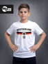 T-Shirt Jungen Deutschlandshirt WM Fußball-Sommer 2026 Trikot-Stil personalisiert Name Nummer Fußball Fanshirt Geschenkidee Moonworks®preview