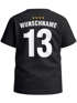 T-Shirt Jungen Deutschlandshirt WM Fußball-Sommer 2026 Trikot-Stil personalisiert Name Nummer Fußball Fanshirt Geschenkidee Moonworks®preview
