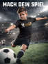 T-Shirt Jungen Fußball WM Fußball-Sommer 2026 Deutschlandshirt Trikot-Stil personalisiert Name Nummer Fanshirt Geschenkidee Moonworks®preview