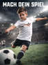 T-Shirt Jungen WM 2026 Deutschlandshirt Fußballshirt Trikot-Stil personalisiert Name Nummer Fanshirt Geschenkidee Moonworks®preview