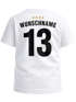 T-Shirt Mädchen Fußball WM Fußball-Sommer 2026 Deutschlandshirt Trikot-Stil personalisiert Name Nummer Fanshirt Geschenkidee Moonworks®preview