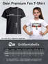 T-Shirt Mädchen Fußball WM Fußball-Sommer 2026 Deutschlandshirt Trikot-Stil personalisiert Name Nummer Fanshirt Geschenkidee Moonworks®preview