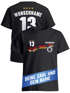 T-Shirt Mädchen WM Fußball-Sommer 2026 Deutschlandshirt Trikot-Stil personalisiert Name Nummer Fußball Geschenkidee Fanshirt Moonworks®preview
