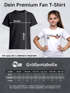 T-Shirt Mädchen WM Fußball-Sommer 2026 Fußball Deutschlandshirt Trikot-Stil Geschenkidee personalisiert Name Nummer Fanshirt Moonworks®preview