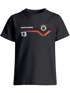 T-Shirt Mädchen WM Fußball-Sommer 2026 Fußball Deutschlandshirt Trikot-Stil Geschenkidee personalisiert Name Nummer Fanshirt Moonworks®preview