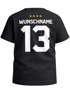 T-Shirt Mädchen WM Fußball-Sommer 2026 Fußball Deutschlandshirt Trikot-Stil Geschenkidee personalisiert Name Nummer Fanshirt Moonworks®preview