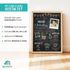 Tafel-Poster zur Einschulung – personalisiert mit Foto Namen Wunschdaten persönliches Geschenk zum Schulanfang erste Klasse SpecialMe®preview