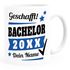 Tasse Bachelor Abschluss personalisiert mit Namen und Jahr Geschenk Student Studentin Bachelorarbeit SpecialMe®preview