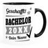 Tasse Bachelor Abschluss personalisiert mit Namen und Jahr Geschenk Student Studentin Bachelorarbeit SpecialMe®preview