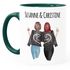 Tasse beste Freundin personalisierbar, anpassbares Geschenk Freundschaft Best Friends SpecialMe®preview