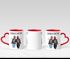 Tasse beste Freundin personalisiert anpassbares Geschenk Freundschaft Best Friends mit Herz-Henkel SpecialMe®preview