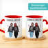Tasse beste Freundin personalisiert anpassbares Geschenk Freundschaft Best Friends mit Herz-Henkel SpecialMe®preview