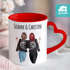 Tasse beste Freundin personalisiert anpassbares Geschenk Freundschaft Best Friends mit Herz-Henkel SpecialMe®preview