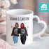 Tasse beste Freundin personalisiert anpassbares Geschenk Freundschaft Best Friends mit Herz-Henkel SpecialMe®preview
