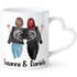 Tasse Beste Freundin personalisiert persönliche Geschenke Freundschaft Frauen Best Friends mit Herz-Henkel SpecialMe®preview
