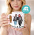 Tasse Beste Freundin personalisiert persönliche Geschenke Freundschaft Frauen Best Friends mit Herz-Henkel SpecialMe®preview