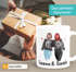 Tasse Beste Freundin personalisiert persönliche Geschenke Freundschaft Frauen Best Friends mit Herz-Henkel SpecialMe®preview