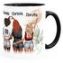 Tasse Beste Freundinnen 4 personalisiert Geschenk Freundschaft Frauen  BFF Best Friends SpecialMe®preview