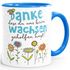Tasse Danke dass du uns beim Wachsen geholfen hast Geschenk Erzieherin Tagesmutter Abschiedsgeschenk Kita SpecialMe®preview
