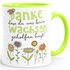 Tasse Danke dass du uns beim Wachsen geholfen hast Geschenk Erzieherin Tagesmutter Abschiedsgeschenk Kita SpecialMe®preview