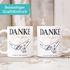 Tasse Danke Papa personalisiert mit bis zu 6 Kinderhänden und Namen Spruch Vatertag Du bist der Beste SpecialMe®preview