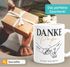 Tasse Danke Papa personalisiert mit bis zu 6 Kinderhänden und Namen Spruch Vatertag Du bist der Beste SpecialMe®preview