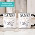 Tasse Danke Papa personalisiert mit bis zu 6 Kinderhänden und Namen Spruch Vatertag Du bist der Beste SpecialMe®preview