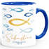 Tasse - Design Geschenk Kommunion 2026 - personalisiert Wunschname Jahreszahl - Keramik SpecialMe®preview