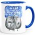 Tasse Die Welt ist schön weil du mit drauf bist Geschenk Liebe Spruch Seehunde Robben Sterne MoonWorks®preview