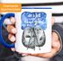 Tasse Die Welt ist schön weil du mit drauf bist Geschenk Liebe Spruch Seehunde Robben Sterne MoonWorks®preview