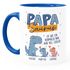 Tasse Dino Papasaurus Bonus Papa personalisiert mit Namen Geschenke von 1 2 3 4 Kindern Vatertag SpecialMe®preview