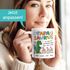 Tasse Dino Papasaurus mit Namen 1 2 3 Kinder personalisierte Geschenke für Papa Mama zum Vatertag Muttertag SpecialMe®preview