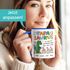 Tasse Dino Papasaurus mit Namen 1 2 3 Kinder personalisierte Geschenke für Papa Mama zum Vatertag Muttertag SpecialMe®preview