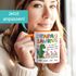 Tasse Dino Papasaurus mit Namen 1 2 3 Kinder personalisierte Geschenke für Papa Mama zum Vatertag Muttertag SpecialMe®preview