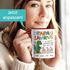 Tasse Dino Papasaurus mit Namen 1 2 3 Kinder personalisierte Geschenke für Papa Mama zum Vatertag Muttertag SpecialMe®preview