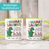 Tasse Dino Papasaurus mit Namen 1 2 3 Kinder personalisierte Geschenke für Papa Mama zum Vatertag Muttertag SpecialMe®preview